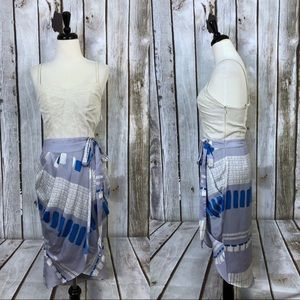 Anthropologie The Addison Story Bodice Wrap Dress